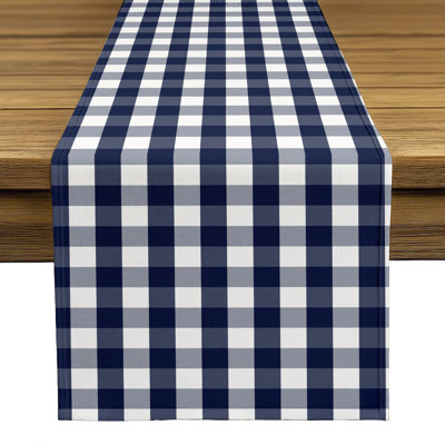 Ines Picnic Check Milliken Signature Table Runner