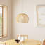 Paz Single Light Wood Dimmable Pendant-1493709133