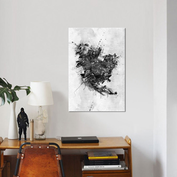 « wild north america », reproduction d’impression sur toile, H 40 po x l 26 po x P 1,5 po, Toile tendue, Pas de tapis