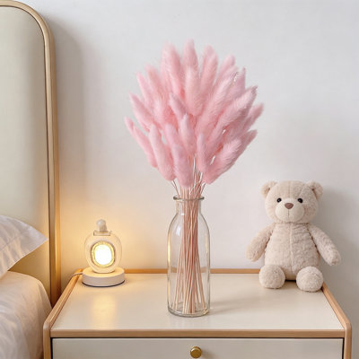 60 pièces de lapin, décoration de branches de fleurs séchées pour mariage Boho, fleurs, décoration de table, fête à la ferme, fête de printemps, tiges florales