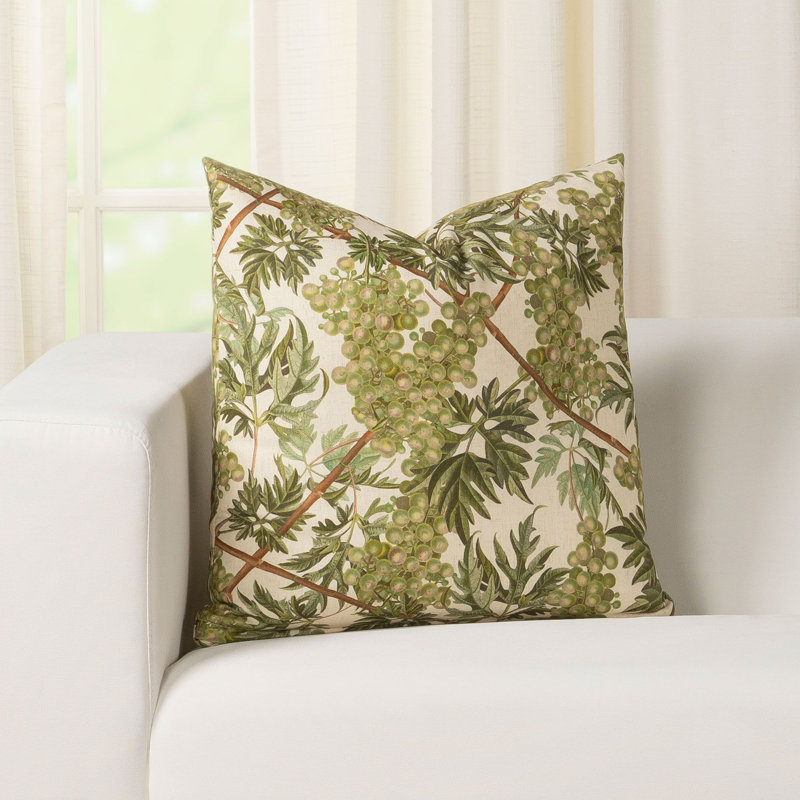 Smithsonian Grapevine Print Throw Pillow, 29" x 29"