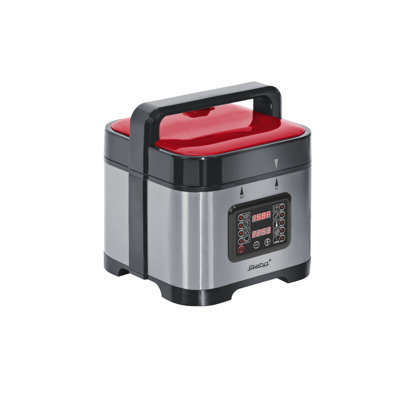 Steba elektrischer Schnellkochtopf und Dampfdruckgarer DD 1 ECO mit 5 Liter Volumen