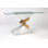 62.5'' W Glass Console Table