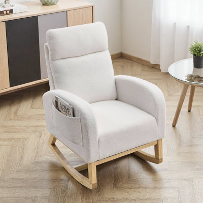 Fauteuil à bascule Teddy