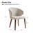 Kanalu Upholstered Wingback Side Chair with Solid Wood Legs-105324212-98582709