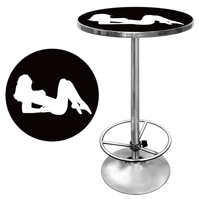 Round Metal Base Dining Table