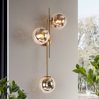 Beesley 3-Light Dimmable Wallchiere