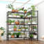 5-Tier Steel Height -Adjustable Storage Rack Heavy Duty Shelving Unit-1899585349-1899585350