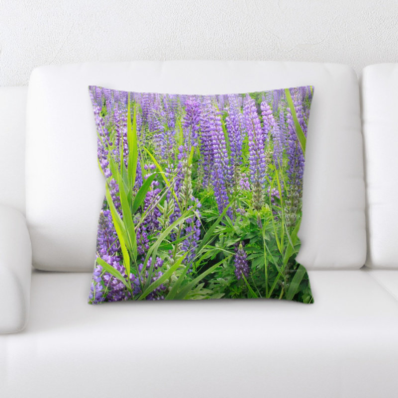 Microsuede Reversible Throw Pillow