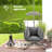 Rockleigh Swing Chair with Stand