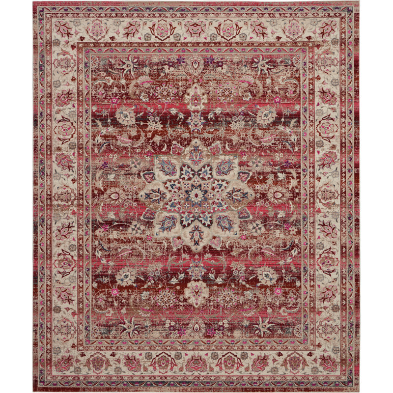 Oriental Indoor Rug, Rectangle 8'10" x 11'10"