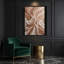 Abstrait art fluide sur toile grise 79-1366623243