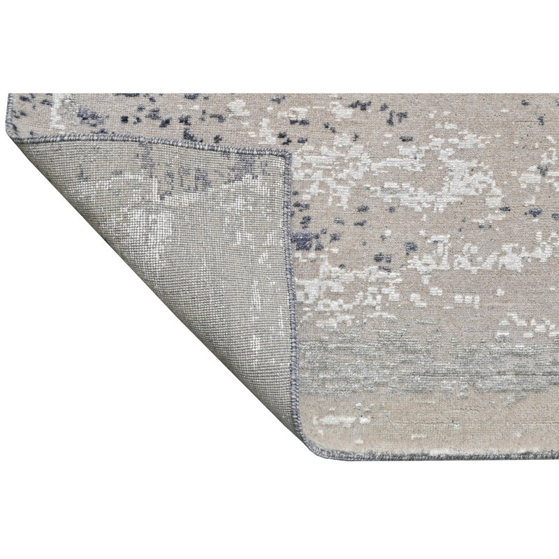 One-of-a-Kind Rectangle 2'11" x 5'1" Area Rug in Ivory/Gray