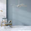 Ventilateur de plafond intelligent intérieur / extérieur Journey, ensemble d'éclairage à DEL à intensité variable et télécommande, fonctionne avec l'assistant Google, Amazon Alexa et les raccourcis Siri.-1695930362