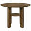Table de salle à manger ronde à hauteur de comptoir pour la cuisine et la salle à manger