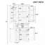 Armoire de rangement polyvalente avec tablette réglable-1055216388