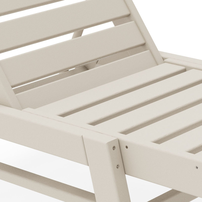 Chaise longue POLYWOOD Lakeside, Sable