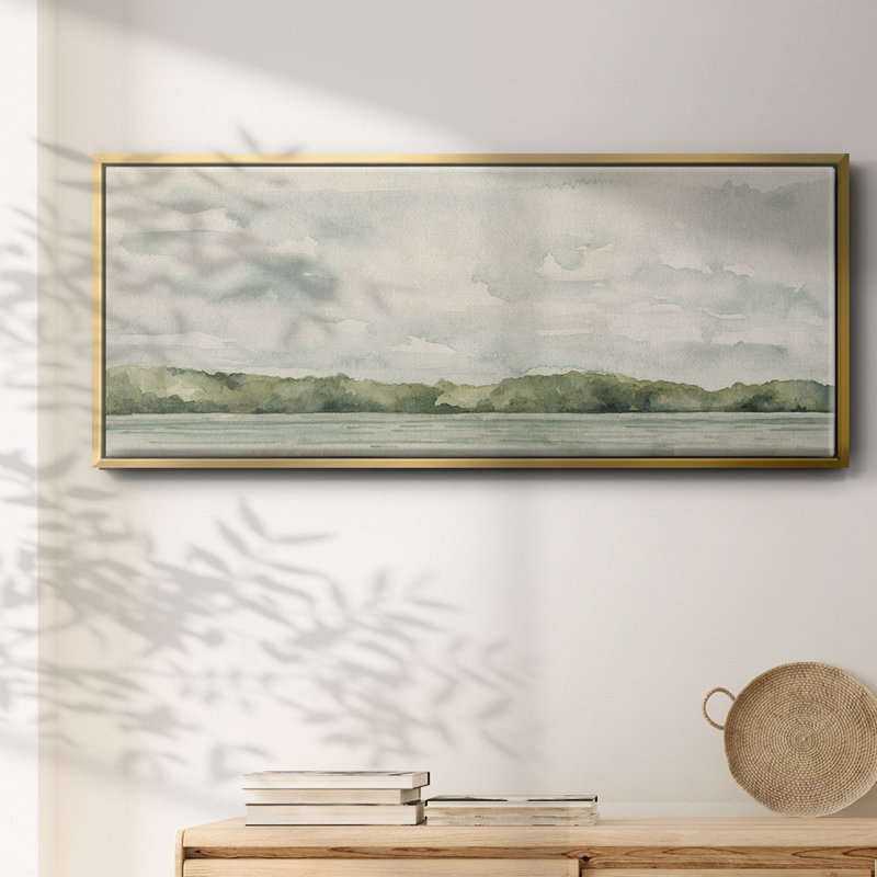 Riverside Views II- Framed Canvas