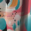Popart Bubblegum Mirage - rideau abstrait - rideau occultant de formes géométriques - 1 panneau-107551855