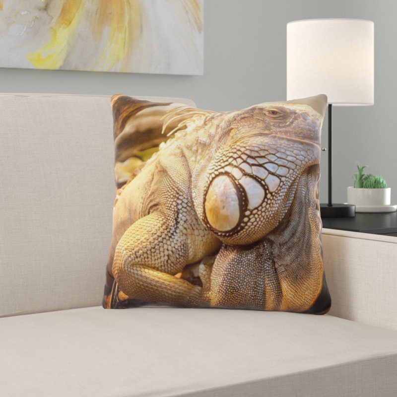 Coussin lézard