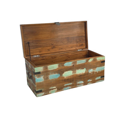 Bruning Solid Wood Coffee Table with Storage