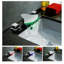 Juno Hot and Cold Water Mixer Bathroom Faucet with LED Colour Changing Light, Chrome Finish