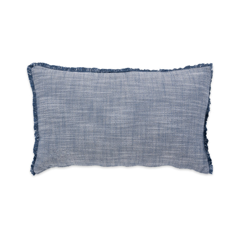 Ghalib Rectangular Lumbar Cushion, Blue