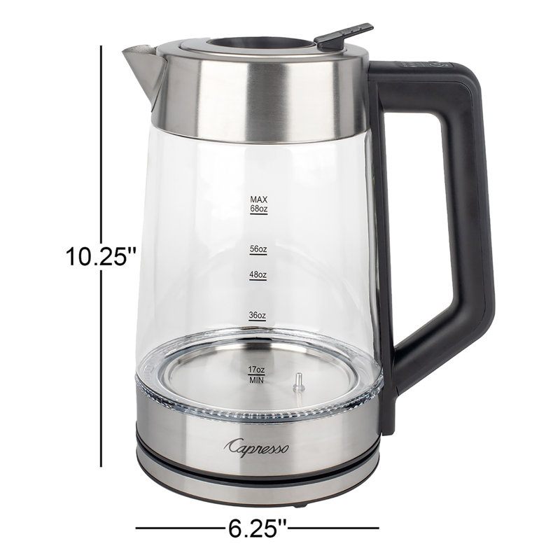 Capresso H20 Glass Select Tea Kettle