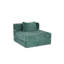 Convertible monoplace foncé, conception à compression avec structure de forme fixe, tissu chenille pour lit de repos au sol, documentaire télévisé dans le salon-2028974648