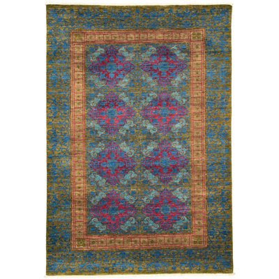 Deluna Wool Oriental Indoor Rug