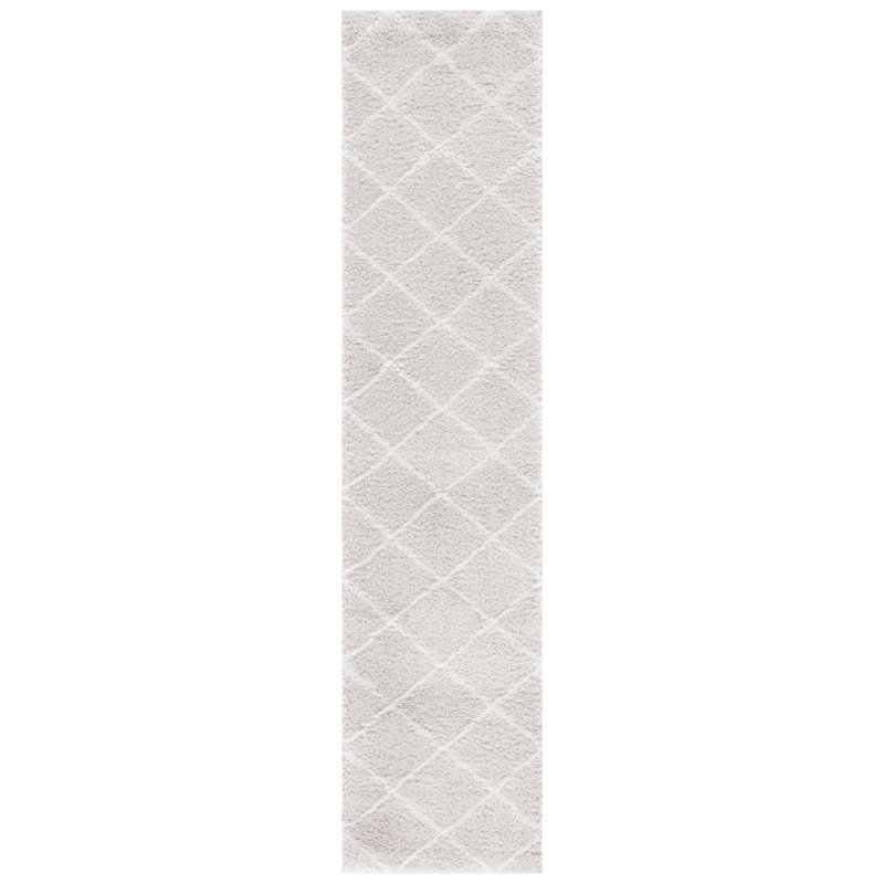 Tahoe Shag Performance Geometric Rug, Runner 2' x 9'