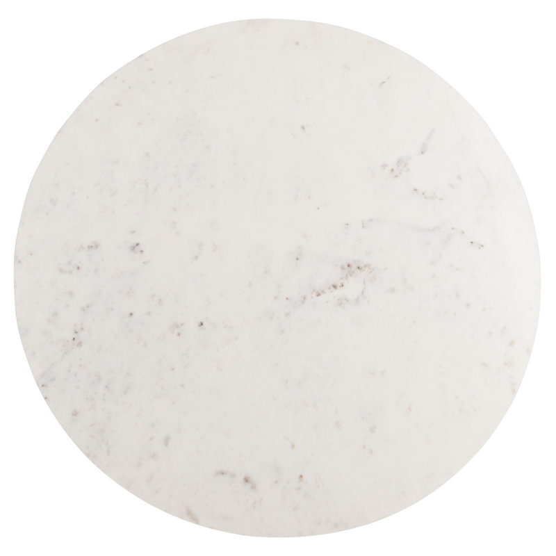 Kelliher Pedestal Coffee Table, White