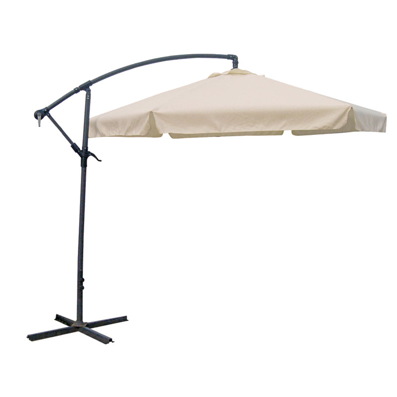 280cm Tilt Cantilever Parasol, Cream