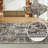 Vintage Washable Area Rug for Hallway, Dining Room and Living Room-603420457-603420458