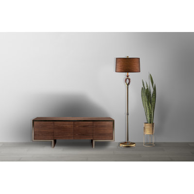 Lampe sur pied traditionnelle 31,5 po Deaundria