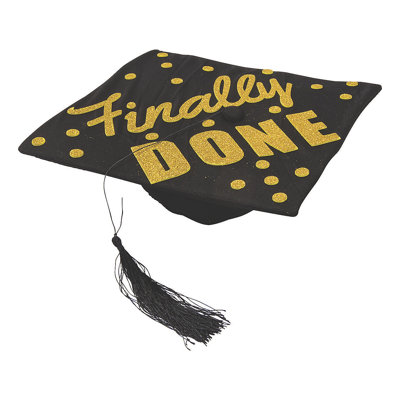 Blooming Thoughts Paper Graduation Party Hat