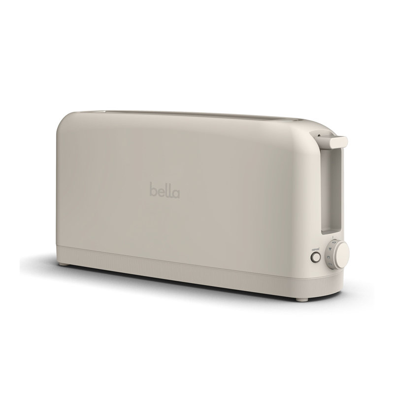 Bella 2-Slice Slim Toaster, Gray