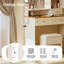 Solia Dressing Table with Mirror-460149009