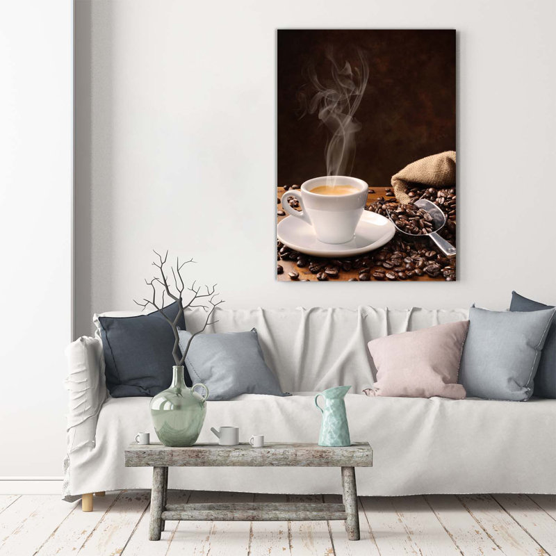 Cup Of Coffee - Wrapped Canvas Print