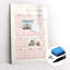 Magnetic Glass Dry Erase Board
