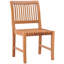 6 - Person Teak Wood Patio Dining Set with Rectangular Table , Cushions Included