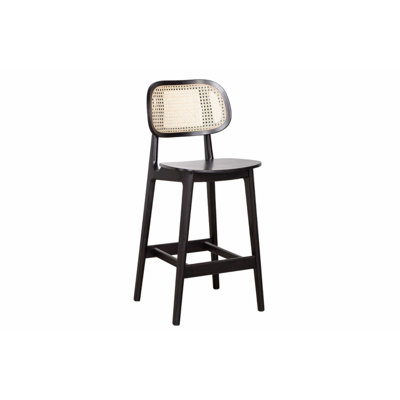 Karson Counter Stool with Solid Wood Frame