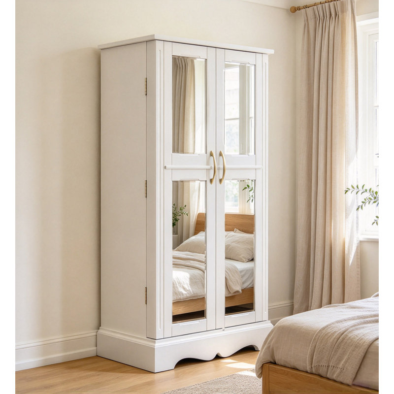 18 " W Solid Wood Jewelry Armoire