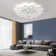 Izzabella Acrylic LED Flush Mount