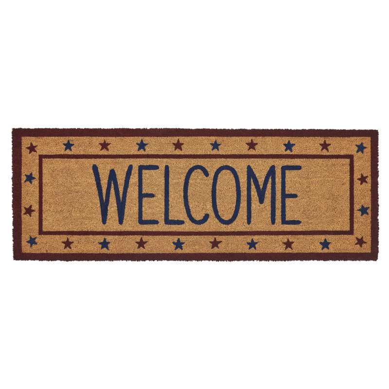 Tapis festif festif trouvaille étoiles patriotiques, L 17 po x L 48 po
