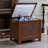 Red Barrel Studio® 54.9 Quarts Ice Chest in Walnut