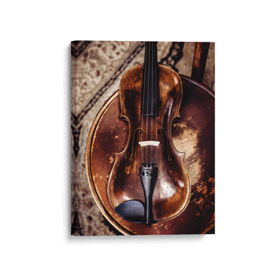 Well-Aged Violin by Jennifer Rigsby Art Print