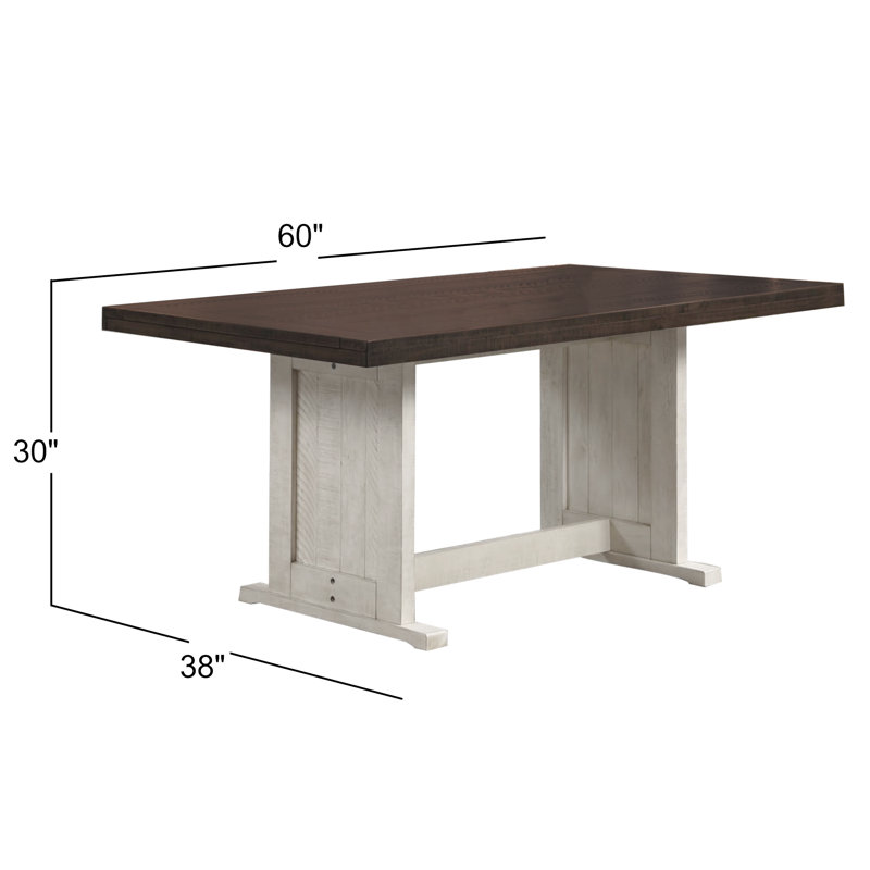Trestle Dining Set