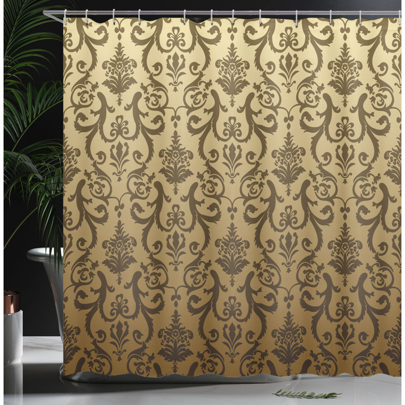 Basilia Ancient Times Classic Single Shower Curtain, 69" W x 75" L