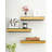 3 Piece Glass Floating Shelf-218439054